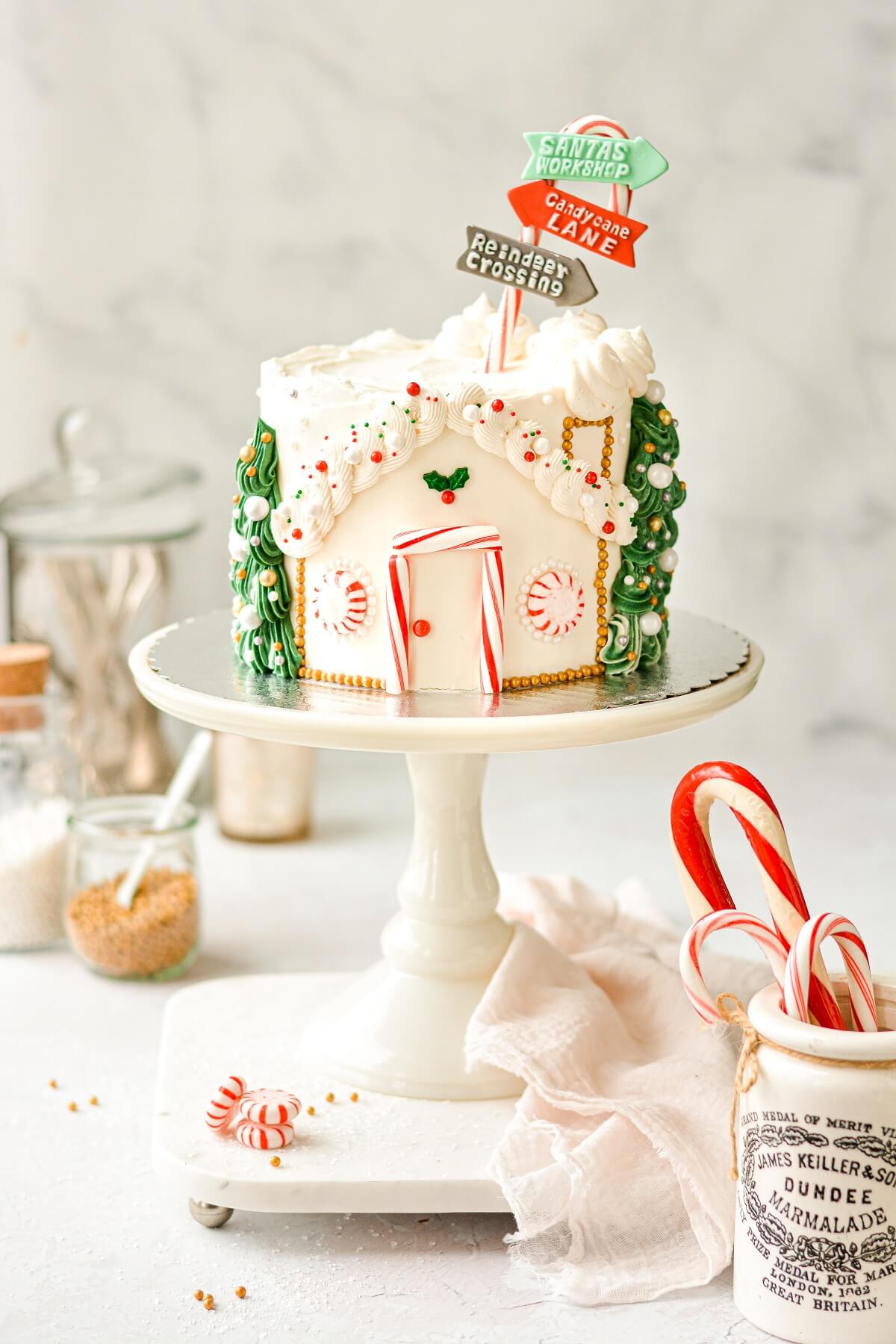 Merry Berry Christmas Cake